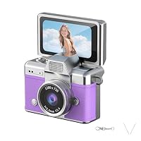 Amazon.co.jp: 2026年新ミニデジタルカメラ、1.47インチフリップLCD